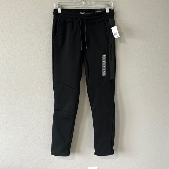 NWT Brooklyn Cloth Black Joggers/Sweatpants Size Women's Small - Picture 2 of 14